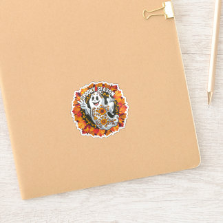 Niedlicher, aber Beängstigender Cartoon Ghost Aufkleber