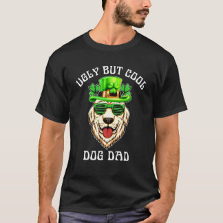 Niedlicher, aber Cooler Hund-Vater, Golden Retriev T-Shirt
