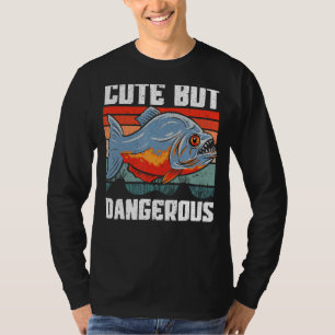 Niedlicher, aber gefährlicher Piranha Whisperer Aq T-Shirt