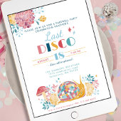 Niedlicher Abschied vom letzten Disco 70er Thema a Einladung