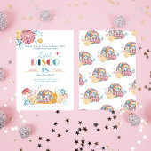 Niedlicher Abschied vom letzten Disco 70er Thema a Einladung