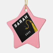 Niedlicher Abschluss Keramik Ornament (Links)