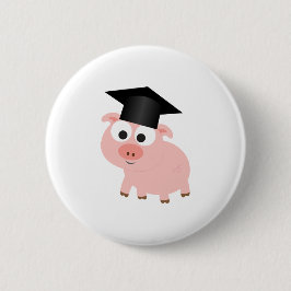 Niedlicher Abschluss Pig Button