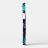 Niedlicher abstrakter Blume-Hintergrund Case-Mate iPhone Hülle (Rückseite / Rechts)