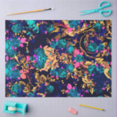 Niedlicher abstrakter Blume-Hintergrund Seidenpapier (Basteln)