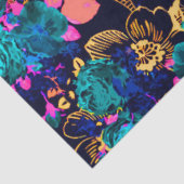 Niedlicher abstrakter Blume-Hintergrund Seidenpapier (Ausschnitt)