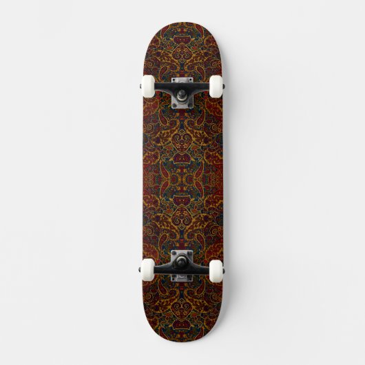 Niedlicher abstrakter Marmor Skateboard (Vorderseite)