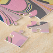 Niedlicher Abstrakter Marmorpinsel Puzzle (Seite)