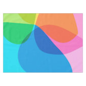 Niedlicher Abstrakter Regenbogen Tischdecke (Vorderseite (Horizontal))