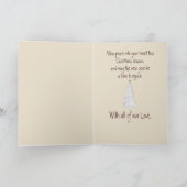 Niedlicher Abstrakter Urwald Karte (Innenseite)