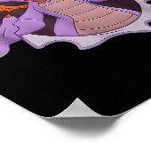 Niedlicher Absturz Poster (Ecke)