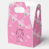 Niedlicher Acii-Hasen-Martini Geschenkschachtel (Geöffnet)