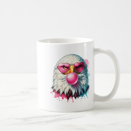 Niedlicher Adler mit NK-Gläsern und Bubbl Kaffeetasse (Rechts)