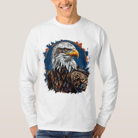 Niedlicher Adler T-Shirt (Vorderseite)