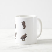 Niedlicher Adler Wilhelm � Süße Tier Kaffeetasse (VorderseiteRechts)