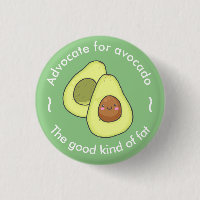 Niedlicher Advocate für Avocado Gutes Fett