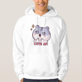 Niedlicher AF! Hamster Design Hoodie (Vorderseite)