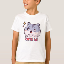 Niedlicher AF! Hamster Design T-Shirt