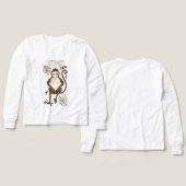 Niedlicher Affe (Design Vorderseite & Rückseite)