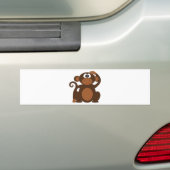 Niedlicher Affe Autoaufkleber (Auf Auto)