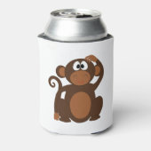 Niedlicher Affe Dosenkühler (Kanne Rückseite)