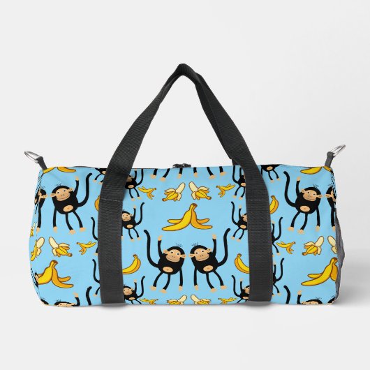 Niedlicher Affe Geburtstag Duffle Bag (Vorderseite)
