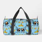 Niedlicher Affe Geburtstag Duffle Bag (Rückseite)
