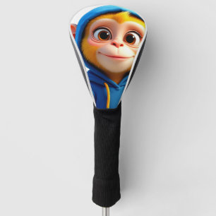 Niedlicher Affe Golf Headcover
