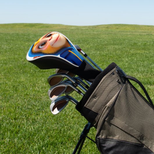 Niedlicher Affe Golf Headcover (In SItu)