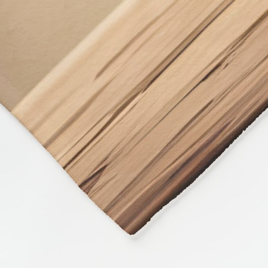 Niedlicher Affe in einem Cowboykostüm Fleecedecke (Ecke)