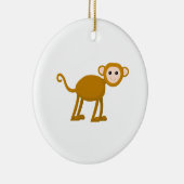 Niedlicher Affe Keramikornament (Rechts)