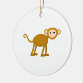 Niedlicher Affe Keramikornament (Links)