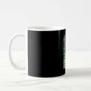 Niedlicher Affe mit Bananen Kaffeetasse