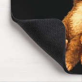 Niedlicher Affe Punch ausgestopfter Buddy Plüsch u Mousepad (Ecke)