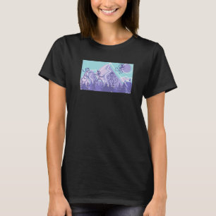 Niedlicher Affe Retro Wild Forest Tier Vintag Chim T-Shirt