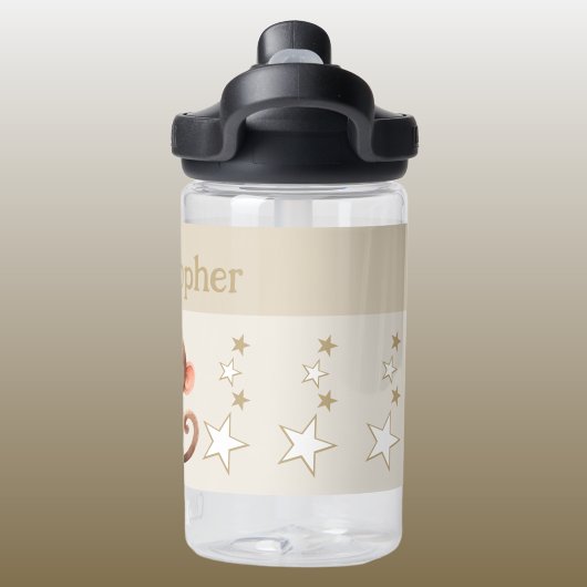 Niedlicher Affe tragen Sternennamen hinzu Trinkflasche