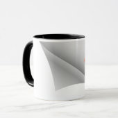 niedlicher Affe unter dem Pflaster Tasse (Vorderseite Links)