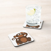 Niedlicher Affe Untersetzer (Rechte Seite)