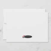 Niedlicher Affe vor der Haustür - Ankündigungen üb (Rückseite)