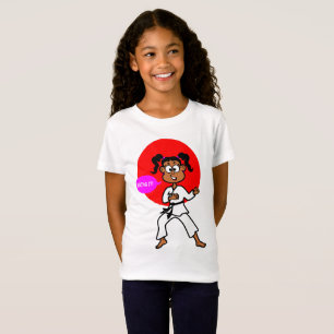 Niedlicher afrikanischer amerikanischer T-Shirt