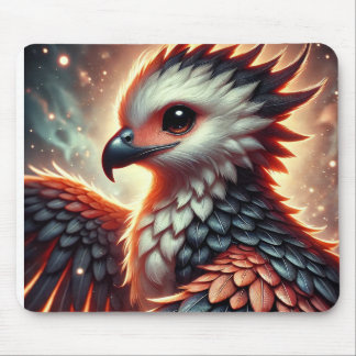 Niedlicher Afrikanischer Fischadler | Anime Mousep Mousepad