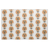 Niedlicher Afrikanischer Wildhund Stoff (Fat Quarter (45,7 x 55,9 cm))