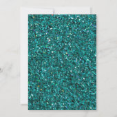 Niedlicher Afro Mermaid zum Geburtstag Einladung f (Rückseite)