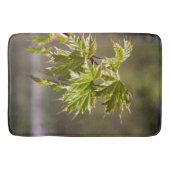 Niedlicher Ahornzweig mit kleinen Blätter Badematte (Vorderseite)