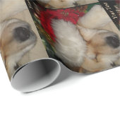 Niedlicher Akita-Hundeschlafendes Geschenkpapier (Rolleneckpunkt)
