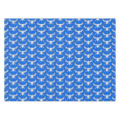 Niedlicher Albatross-Vogel mit Cartoon Tischdecke (Vorderseite (Horizontal))