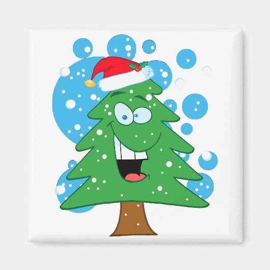 niedlicher alberner Cartoon Magnet (Vorne)