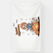 Niedlicher Albtraum Chucky Halloween Banner (Vertikal)