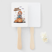 Niedlicher Albtraum Chucky Halloween Fächer (Vorne und Hinten)