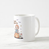 Niedlicher Albtraum Chucky Halloween Kaffeetasse (VorderseiteRechts)
